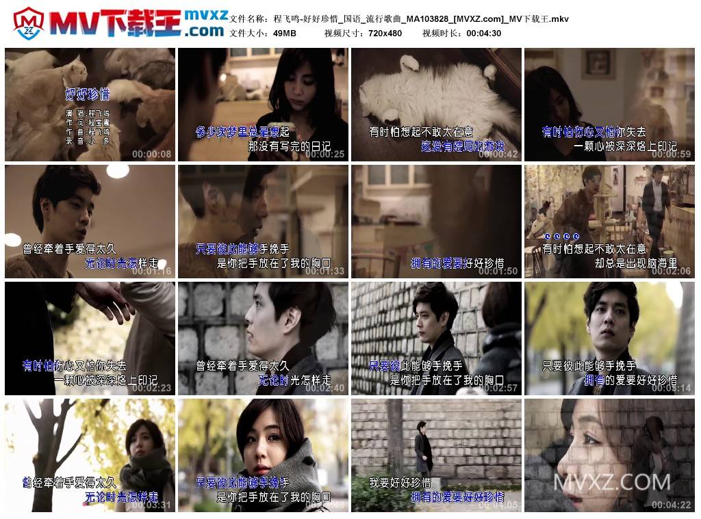 程飞鸣-好好珍惜_国语_流行歌曲_MA103828